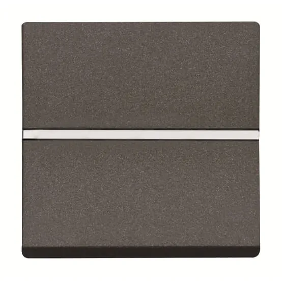 Кнопка ABB N2204.6 AN, НЗ, ИП без символа, 2М, антрацит 2CLA220460N1802