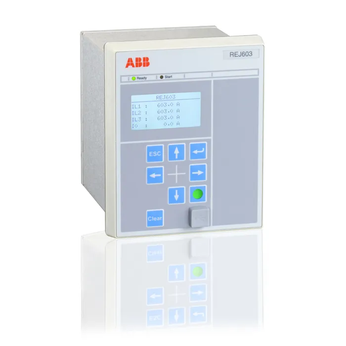 Реле защитное ABB REJ603B2NN1NB44NNJ, с двойным питанием, 5 А REJ603B2NN1NB44NNJ