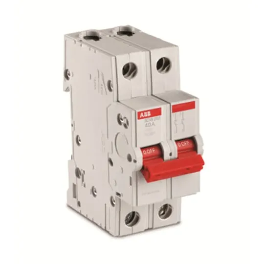 Выключатель-разъединитель ABB SDW202/40, 2P, 40 А 1SYD672115R0040