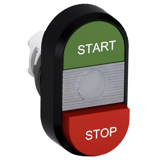 Кнопка двойная ABB MPD15-11C 1SFA611144R1108