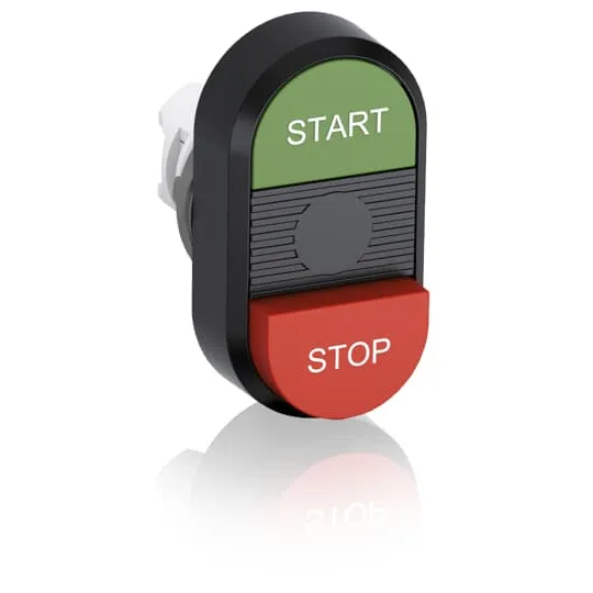 Кнопка двойная ABB MPD15-11B 1SFA611144R1106